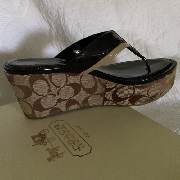 COACH Platform Sandals - Picture 5 of 9